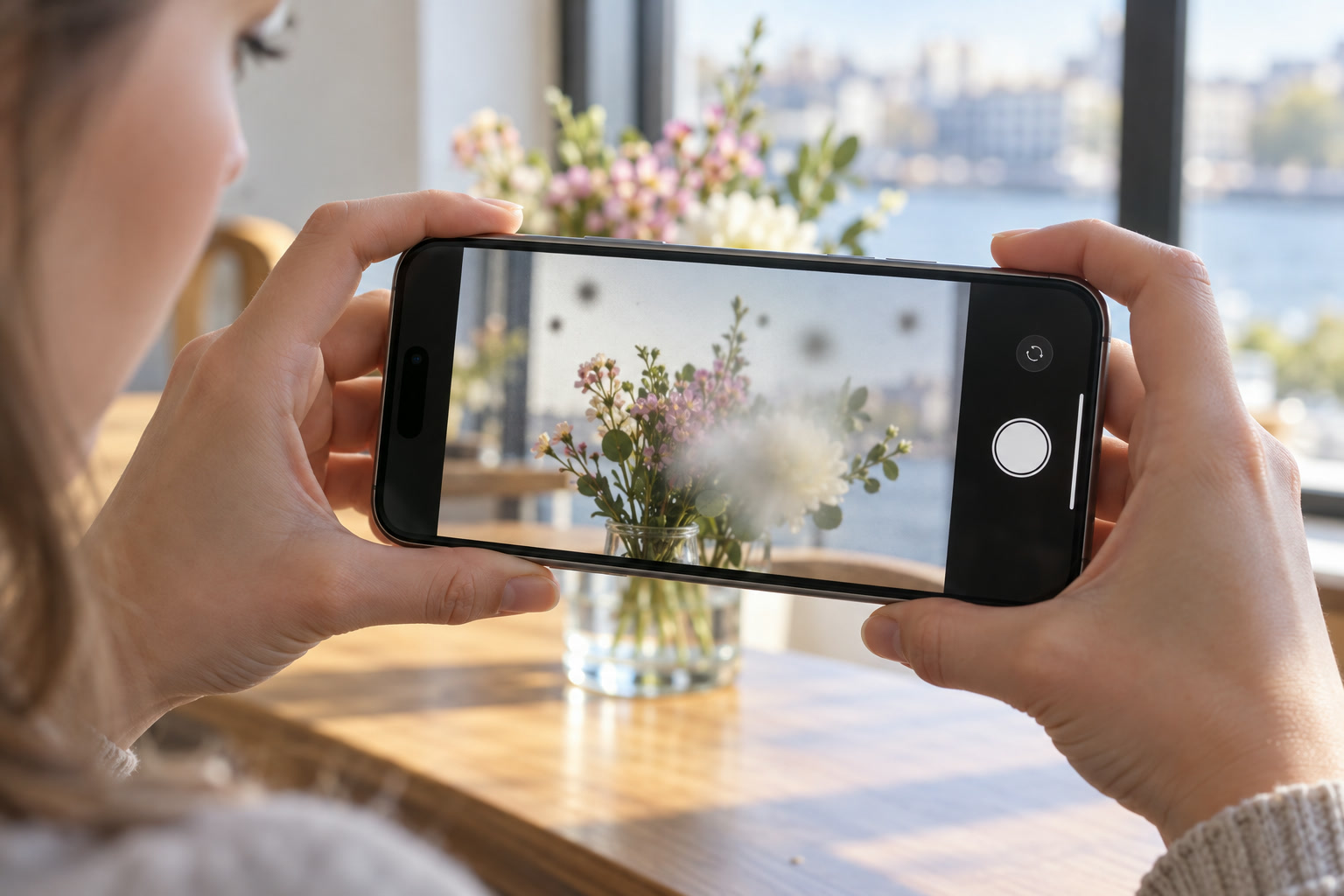 不具合が起きたiPhoneの点検イメージ