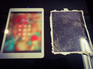 iPad5 ガラス交換