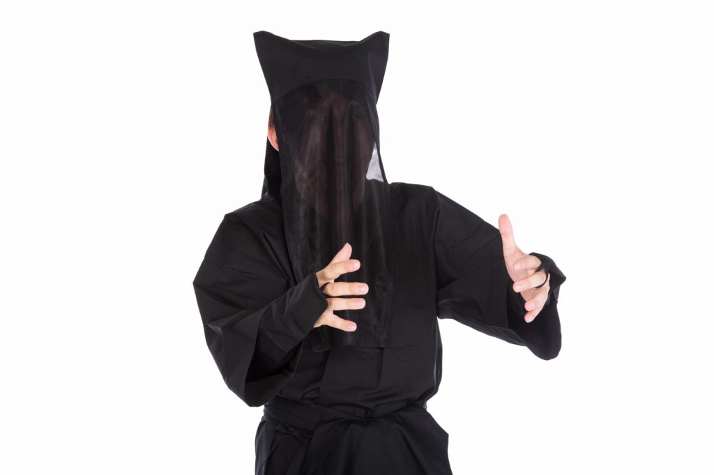 海外からの御客様と接客。