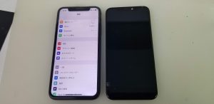 iPhoneX　液晶破損でご来店！
