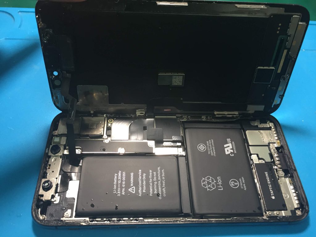 水没清掃　iPhoneX