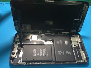 水没清掃　iPhoneX