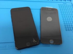 iPhone7　液晶破損でご来店！