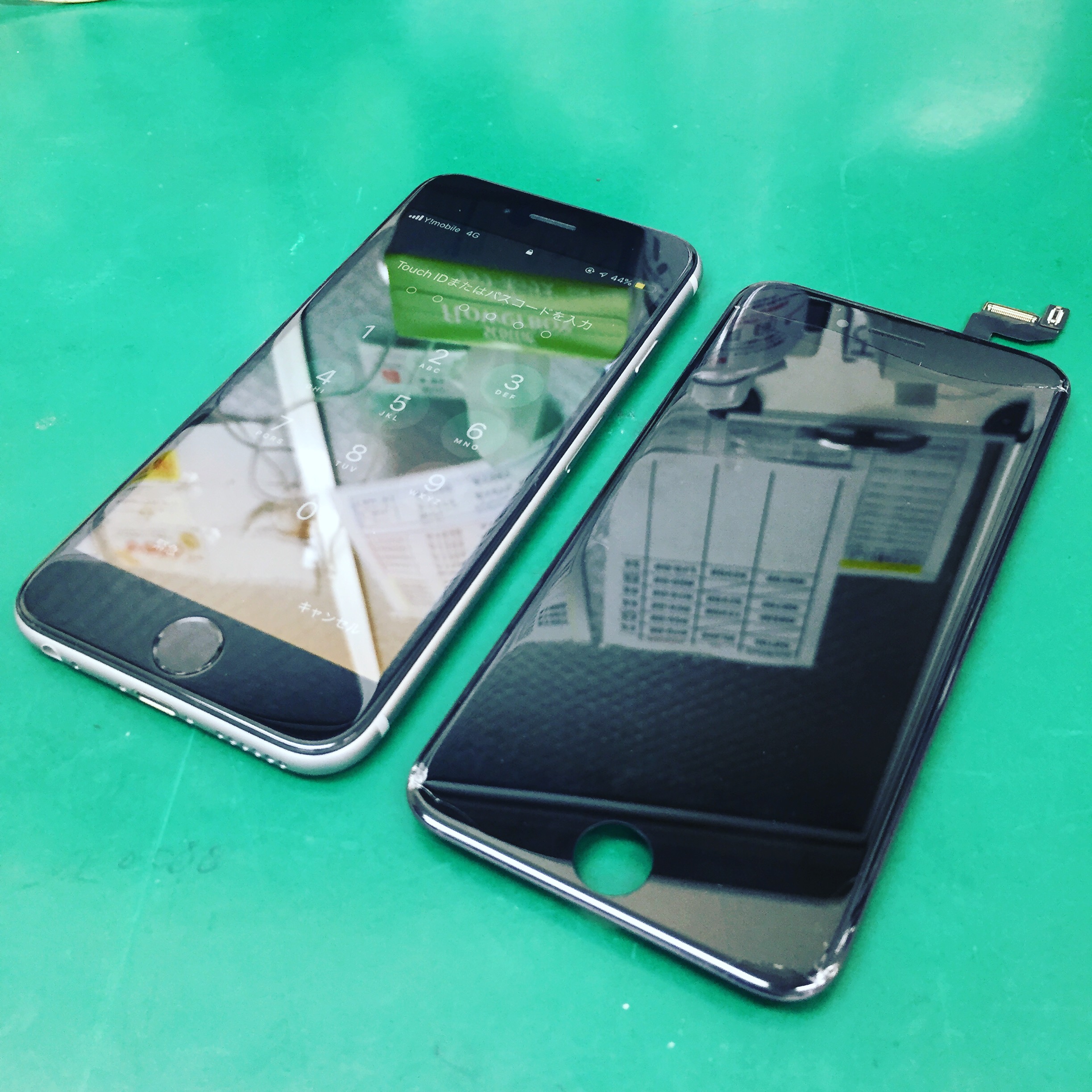 iPhone6s フロントガラス割れ修理