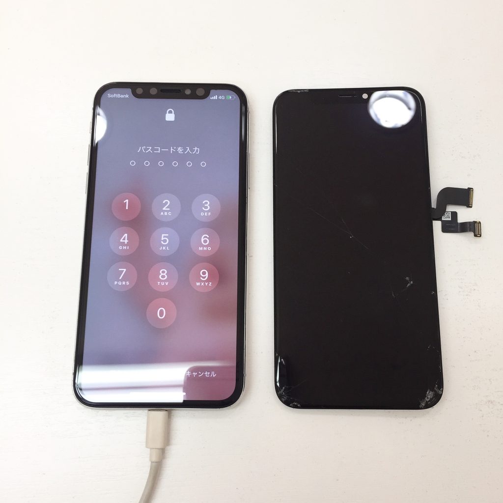 iPhoneX 液晶修理