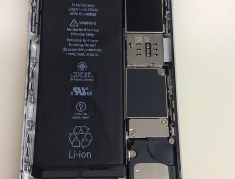 iPhone6S水没修理➡︎復旧。