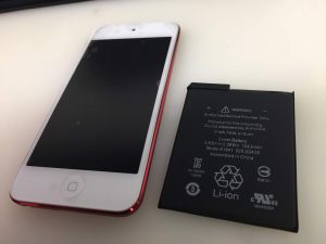 iPodtouch6 バッテリー交換 でご来店