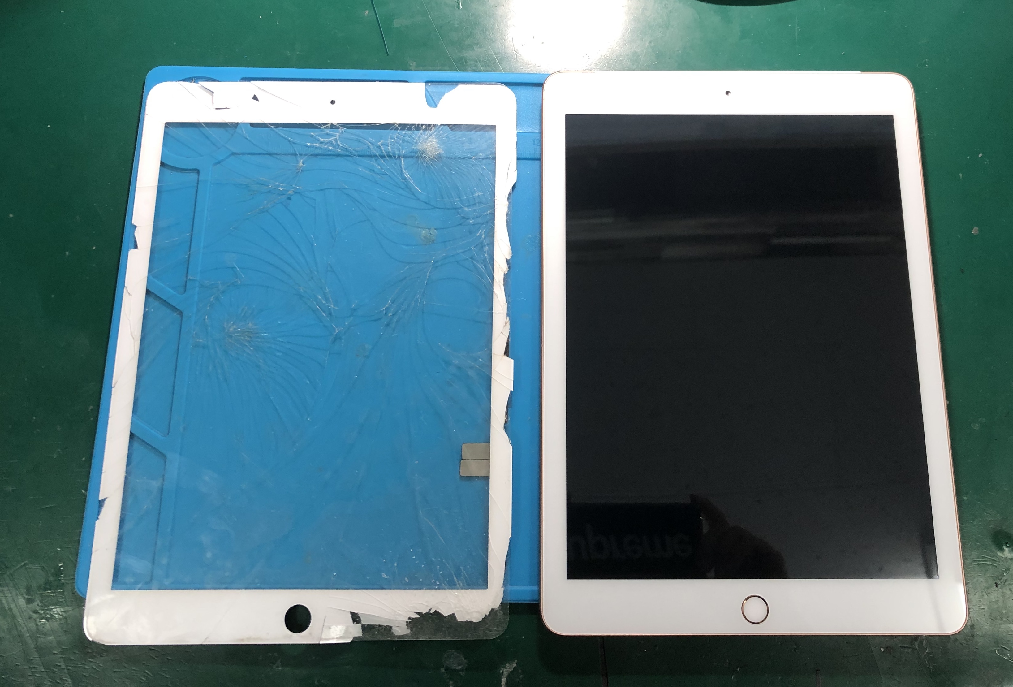 iPad6 ガラス割れ修理完了！