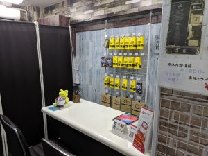 秋葉原店受付の場所紹介