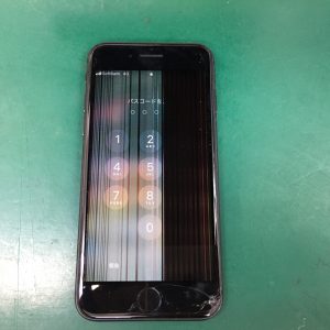 液晶画面不良も30分で修理できます！