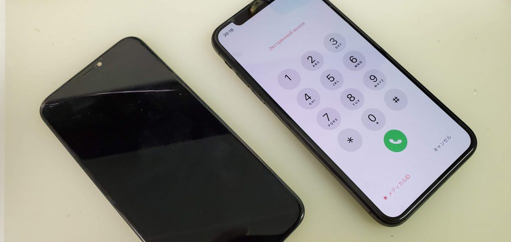 iPhoneX ガラス修理でご来店！