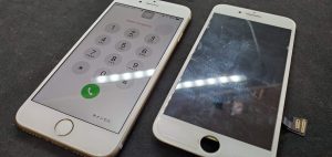 iPhone7　ガラス割れ修理でご来店！