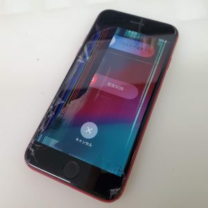 iPhone 8　液晶に縦線が！30分で解消可能！