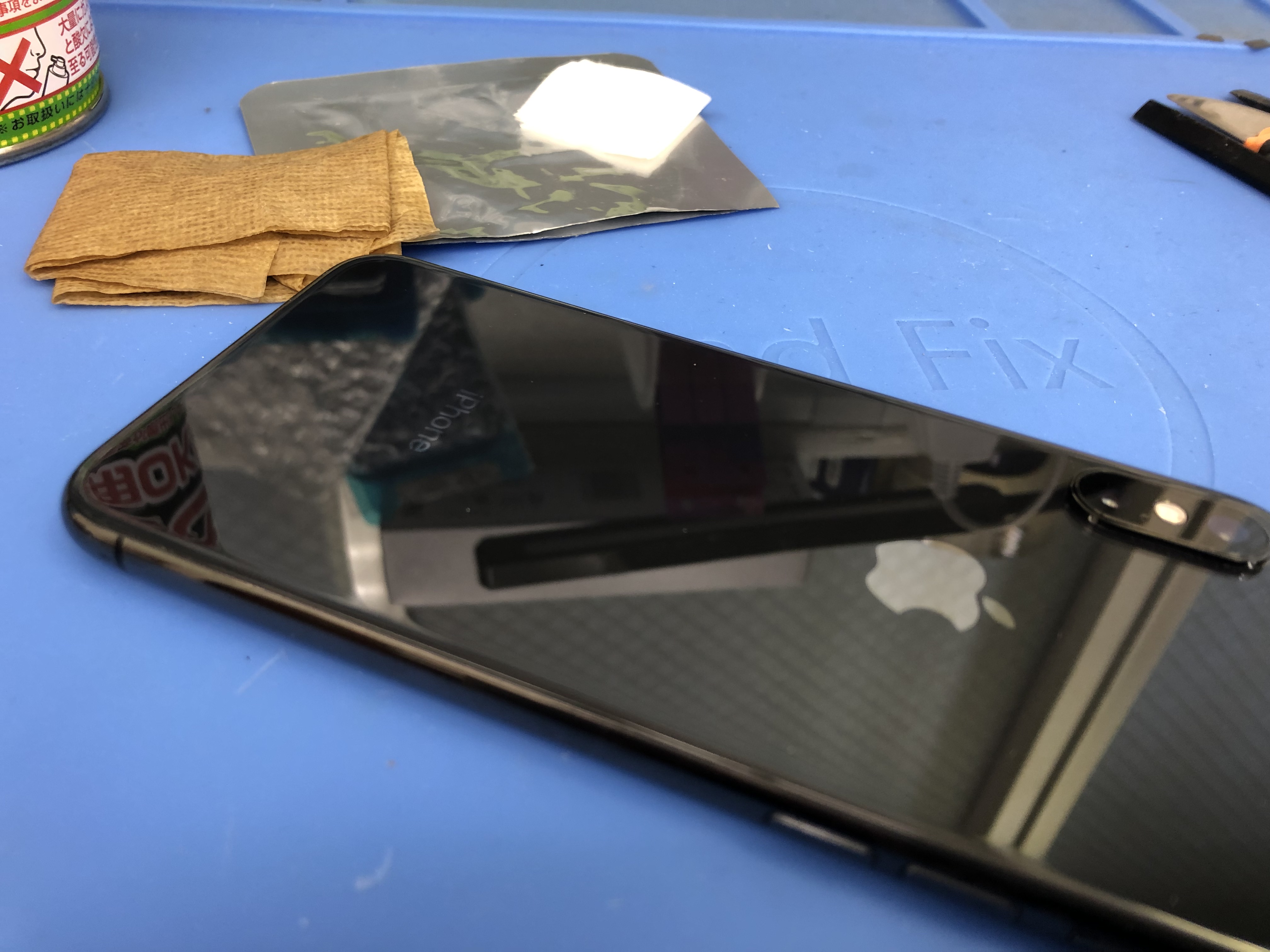 iPhone XS　傷を未然に防ぐガラスコーティングがおすすめ！