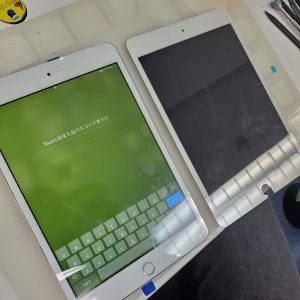 iPad mini 4 落とした衝撃はフレームの歪みの原因に！？液晶破損も即日で修理