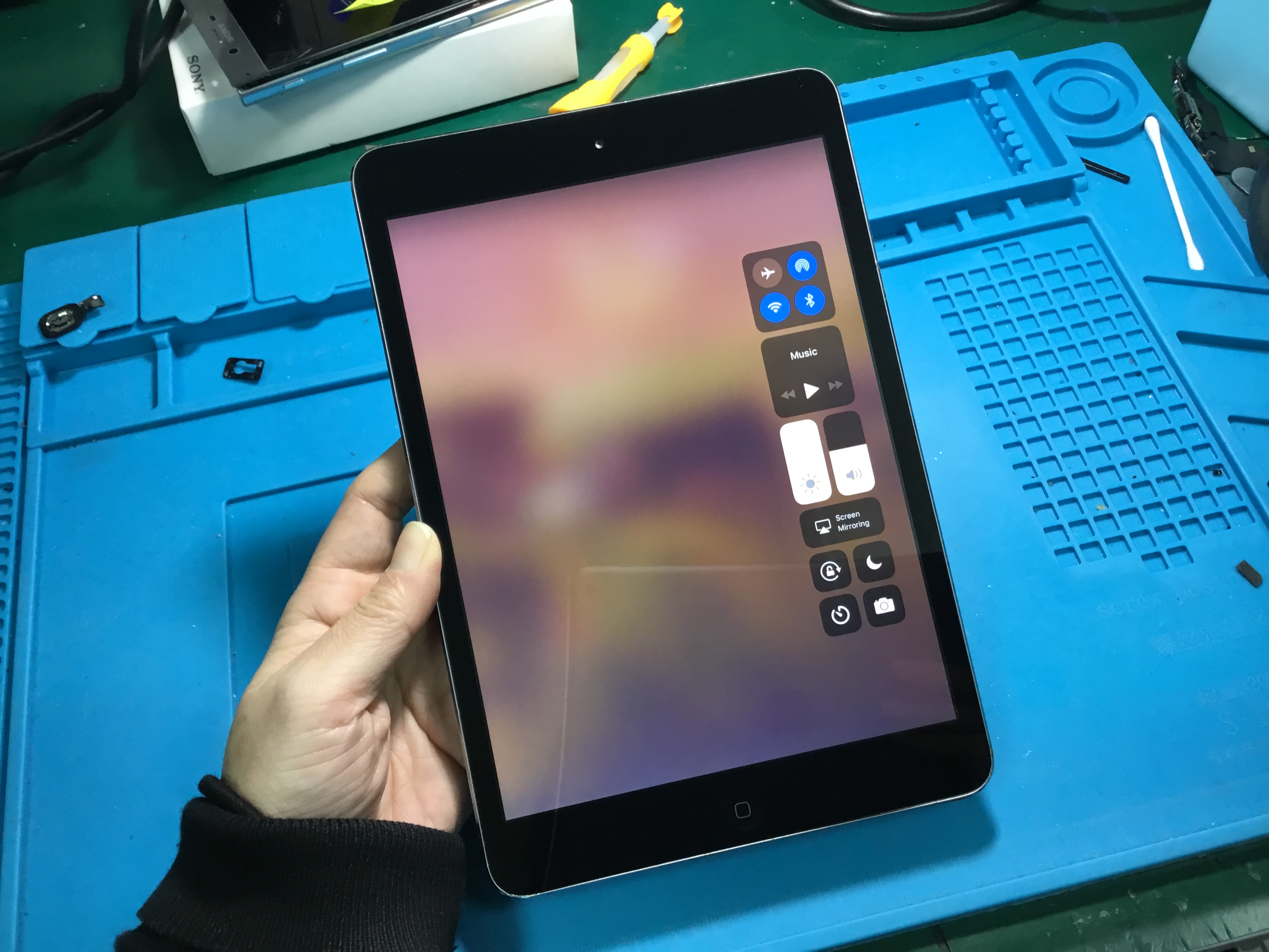 iPad mini2 ガラス交換