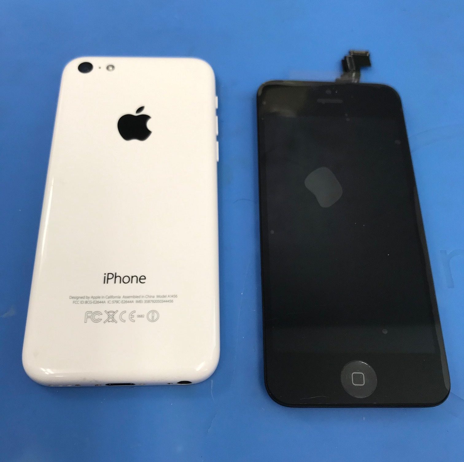 iPhone 5c　液晶画面交換