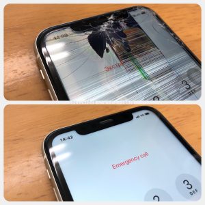 iPhone11の画面がこんなに綺麗に直った…！！修理時間は約30分！！