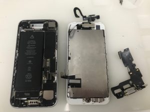 通話の音声が聞こえない！画面と同時修理で使いやすくしましょう♪