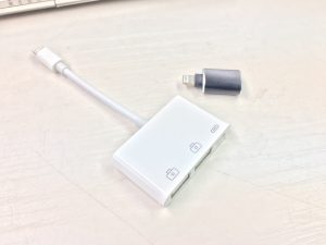 iPhoneの各種操作も出来る！キーボードを繋げるアダプター買ってみた。