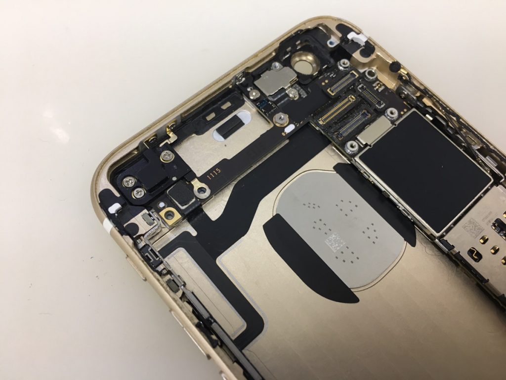 iPhone6sの音量、電源ボタン、マナースイッチの修理は出来る