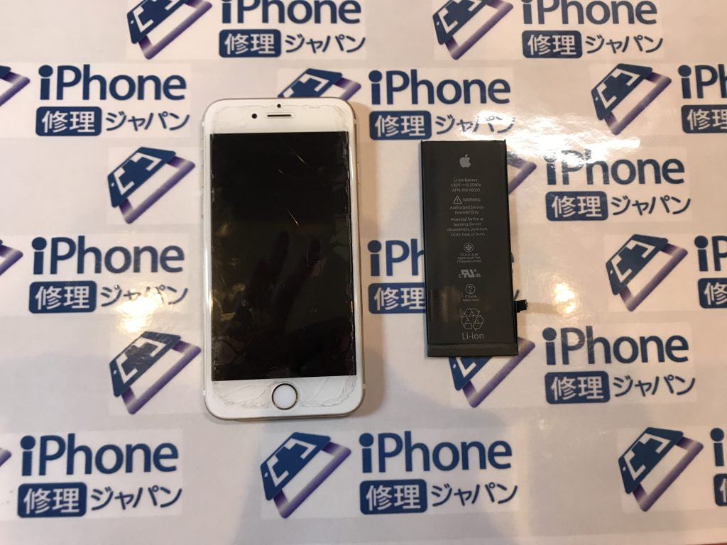 iPhone6Sの修理です。