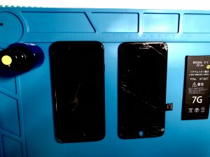 【iPhoneガラスコーティング】画面修理した後はコーティングして守りましょう！