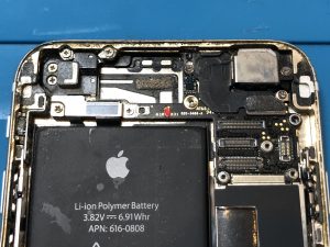 iPhone修理（iPhone6水没復旧修理）