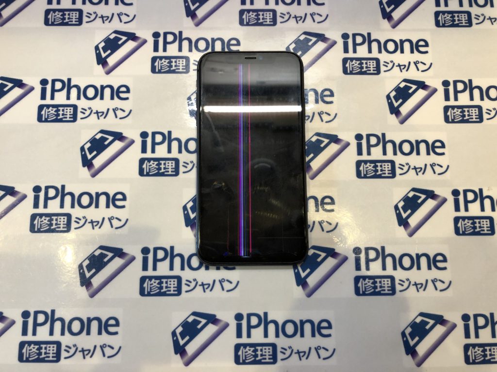 iPhone11液晶画面交換修理。