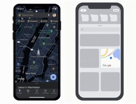 GoogleMapのiOS版に新機能追加