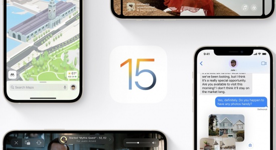 iOS15 配布開始！