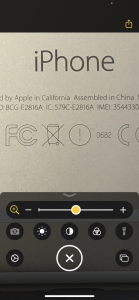 【iPhone修理ジャパン熊本店iOS15新機能紹介２】拡大鏡は使える機能