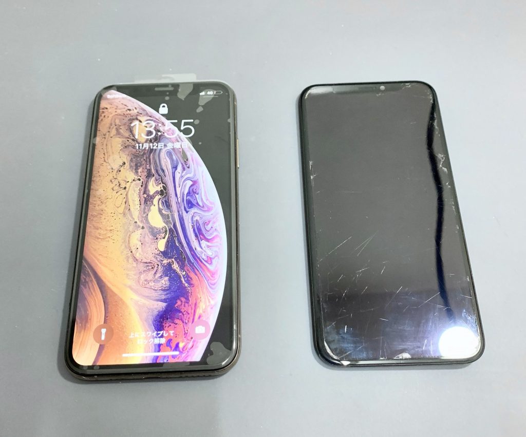 画面が真っ暗！iPhoneの画面修理で直るのか？