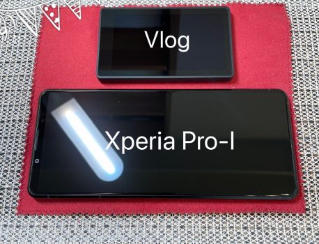 XperiaPro‐ＩとVlog Monitorガラスコーティング！！