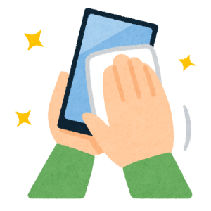 携帯拭きすぎ注意✨