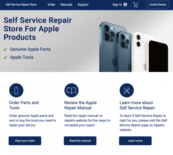 Apple、iPhoneをユーザーが自分で修理可能に!まずは米国で開始!