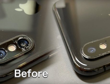 iPhoneカメラレンズ割れも即日修理可能！！