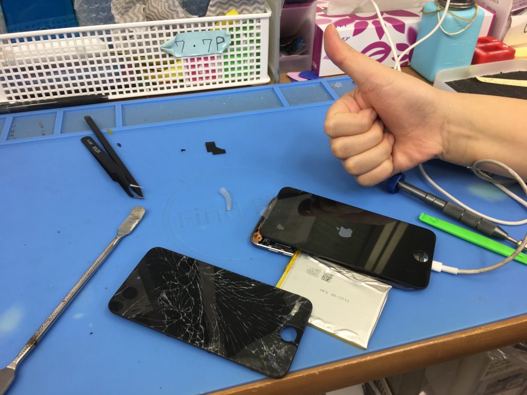 iPadやiPodの修理も可能です♪
