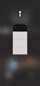 iPhoneのライトは明るさの調節が可能！