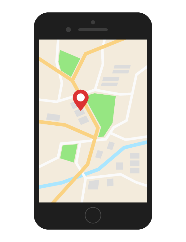 自分の居場所を伝える方法