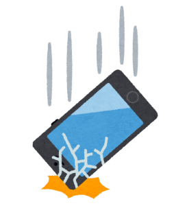 画面割れでお困りなら！