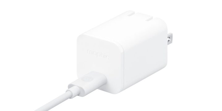 GaN採用の電源アダプタ「mophie speedport 30 1-port GaN wall charger（30W）」Apple公式サイトで販売開始!