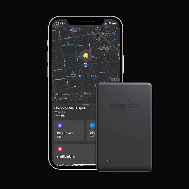 Appleの「探す」ネットワーク対応の紛失防止タグ「Chipolo CARD Spot」が販売中！