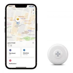 Appleの「探す」ネットワーク対応の、音と光で探せる紛失防止タグ「Swissdigital Design Finder」の紹介！