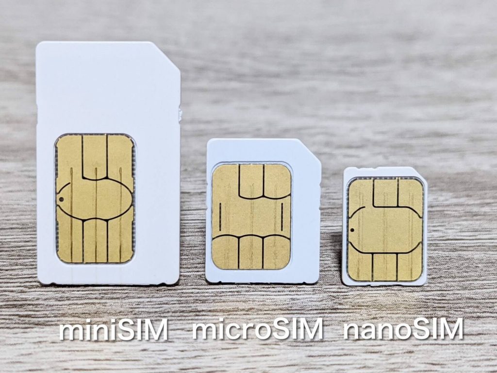 SiMカードの種類