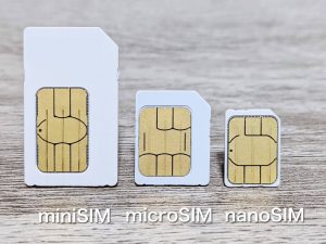 SiMカードの種類