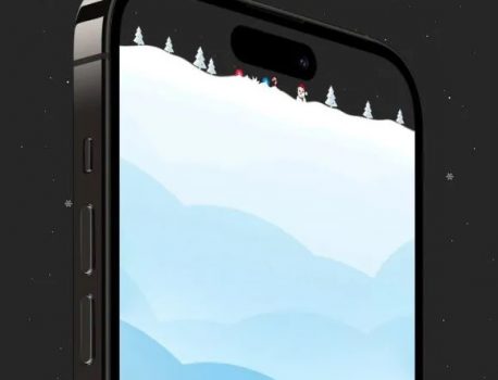 iPhone14Pro向け　クリスマスアイランド壁紙