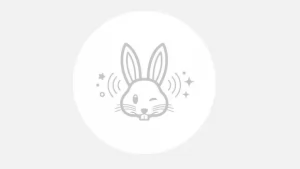 今年のAirTagはウサギデザイン！