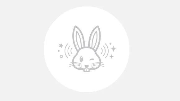 今年のAirTagはウサギデザイン！