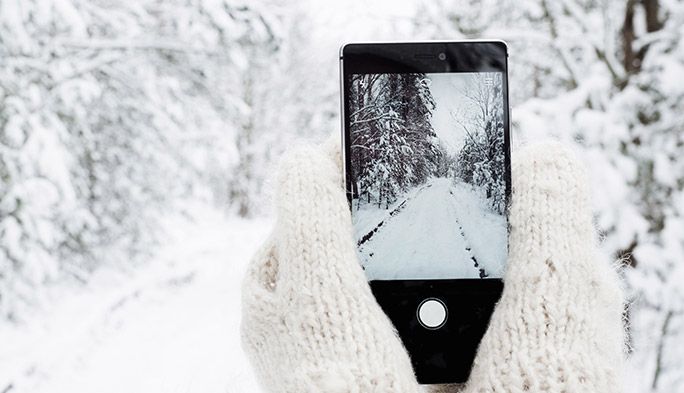 寒暖差によるスマホ結露に注意！